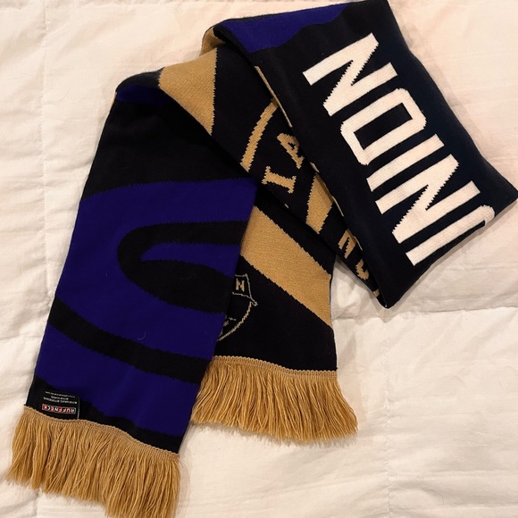 Philadelphia Union Knitter Soccer Scarf - Picture 1 of 3